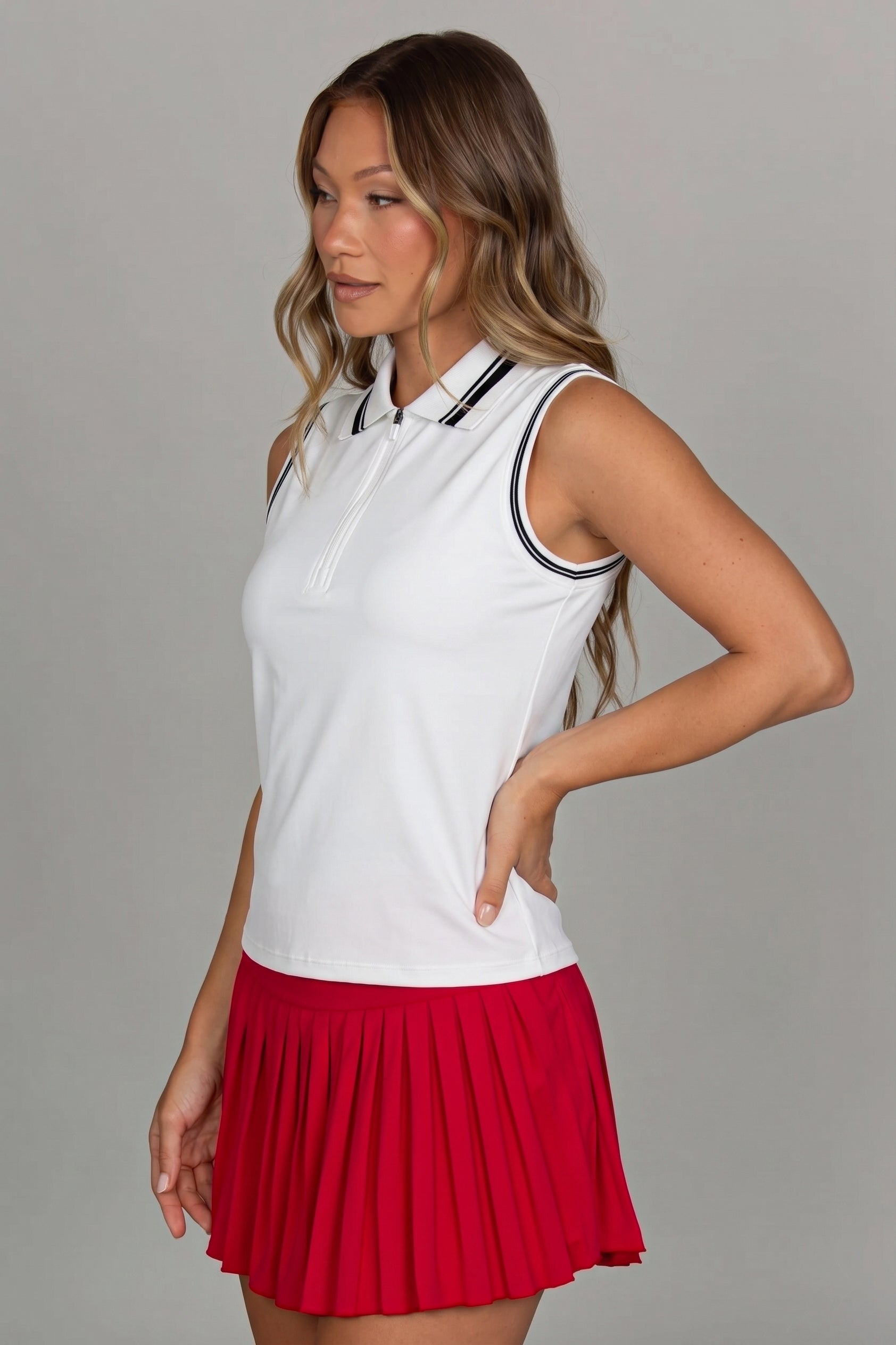 ZIPPER POLO TANK